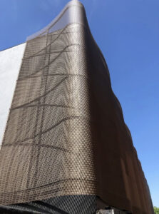 Expanded Metal Mesh Banner