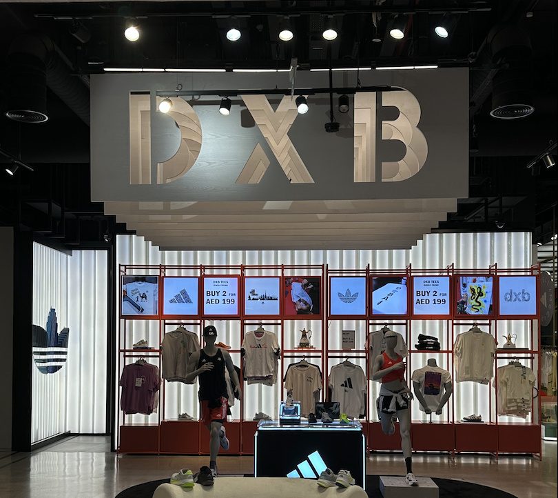 Adidas Flagship Store Dubai Mall — KAPHS architectural project, Dubai