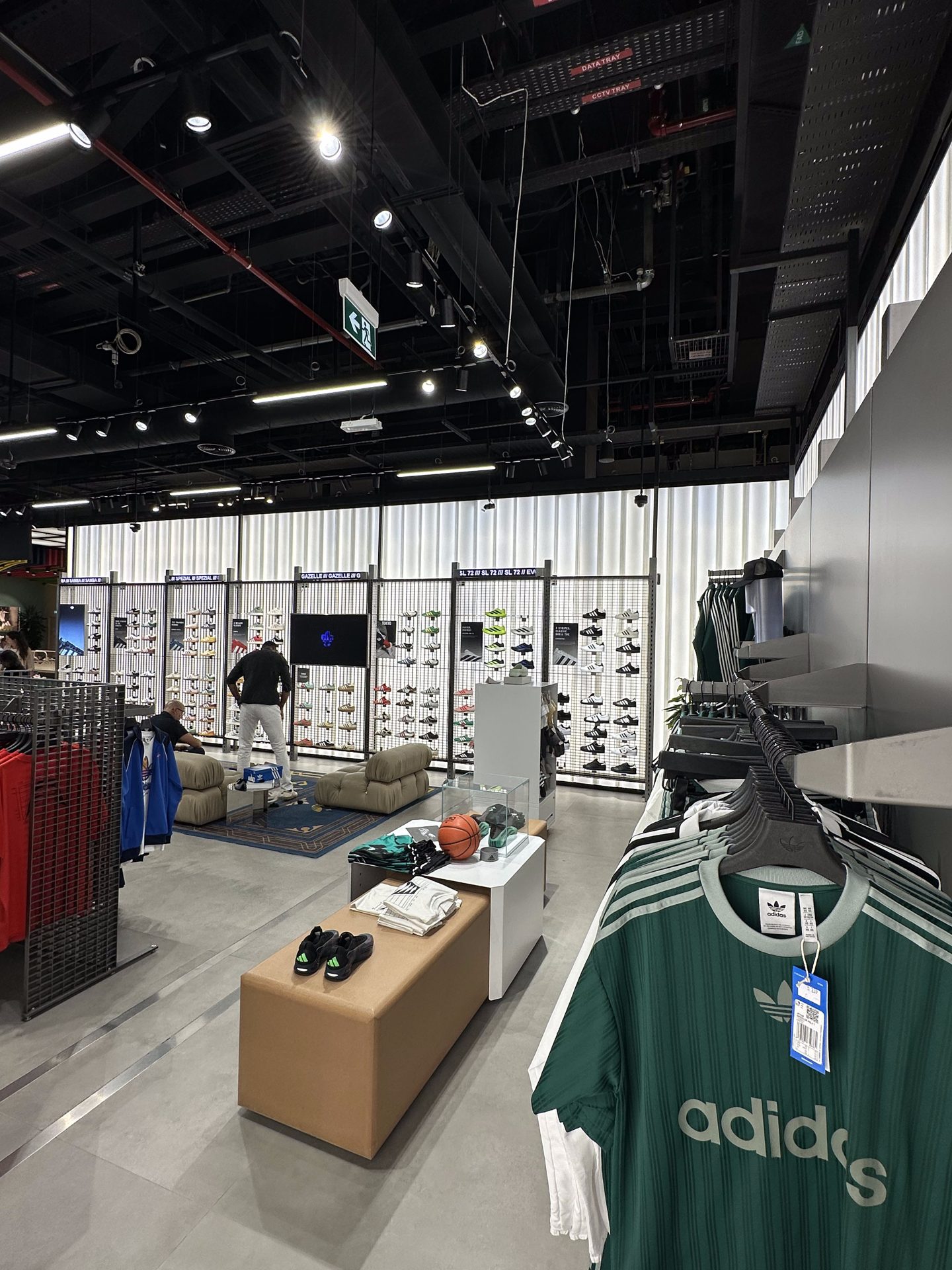 Adidas Flagship Store Dubai Mall — KAPHS architectural project, Dubai