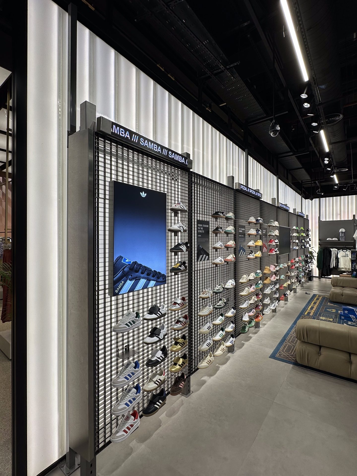 Adidas Flagship Store Dubai Mall — KAPHS architectural project, Dubai
