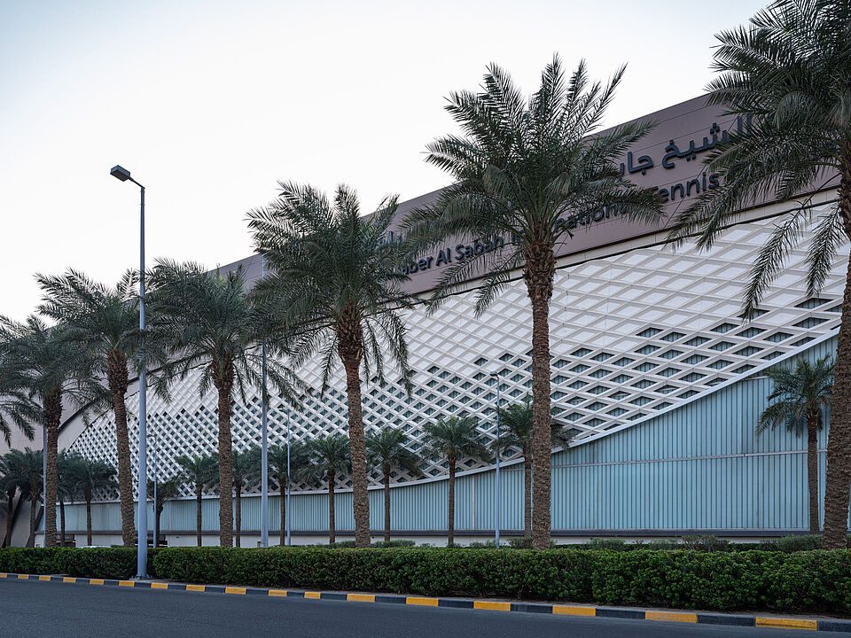 Kuwait International Tennis Complex — KAPHS architectural project, Dubai