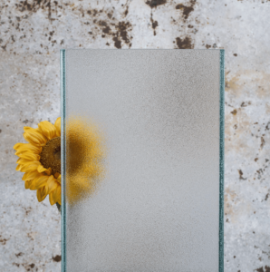 Glass Products range 504 Sandblasted