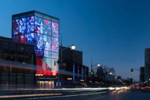 LED media glass façade by KAPHS in Dubai & UAE