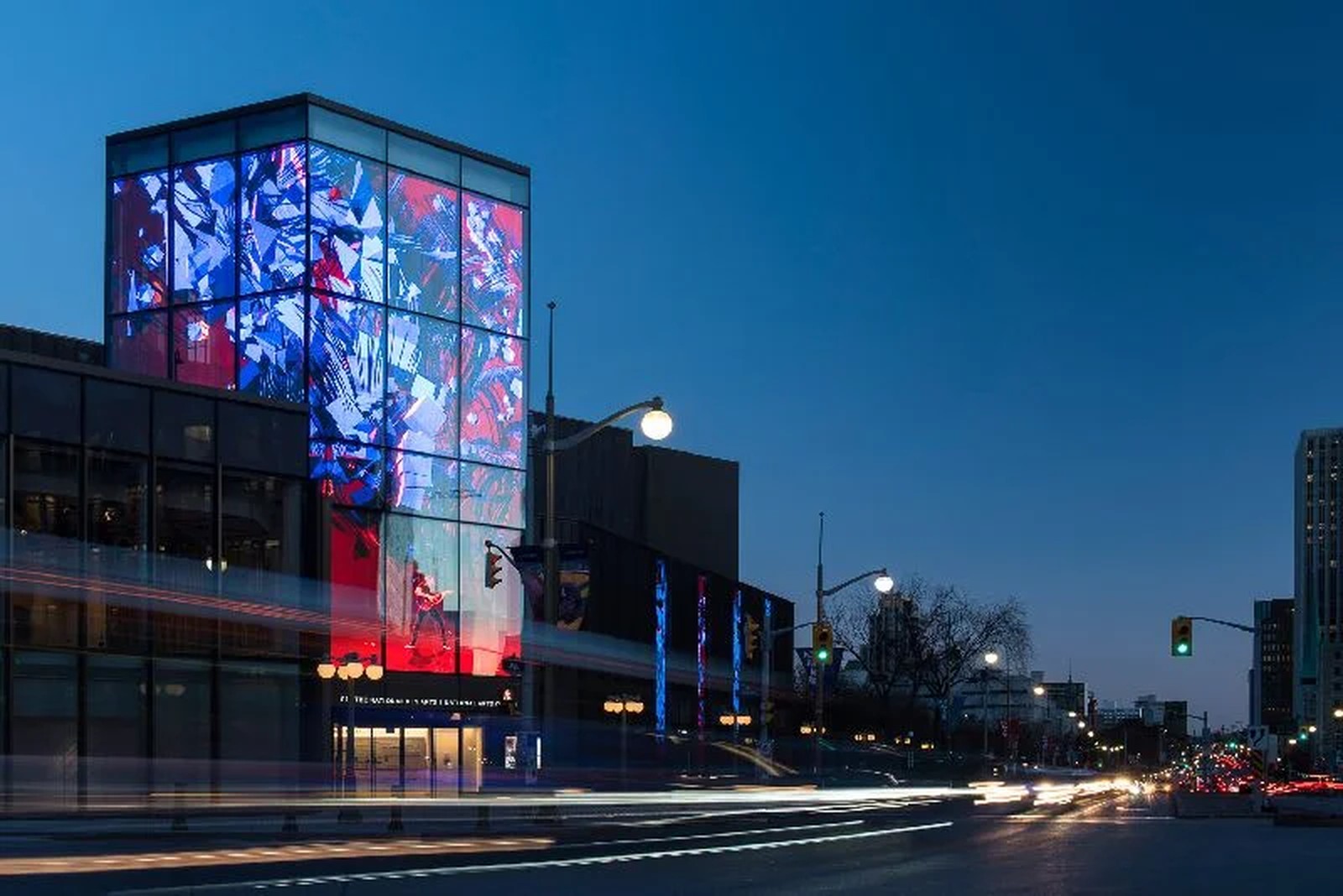 LED media glass façade by KAPHS in Dubai & UAE