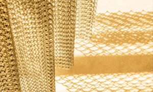 Metal coil drapery by KAPHS in Dubai & UAE