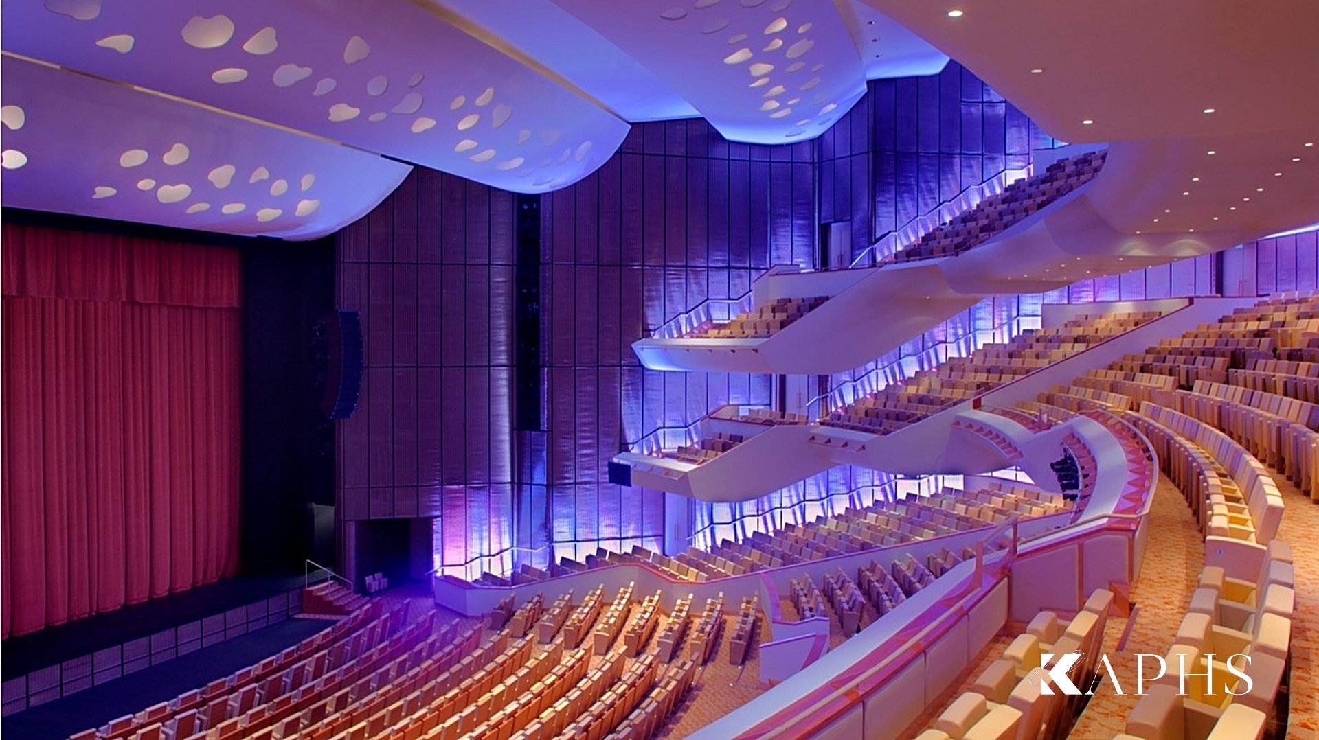QNCC — Haver & Boecker bronze wire mesh cladding, Doha, KAPHS