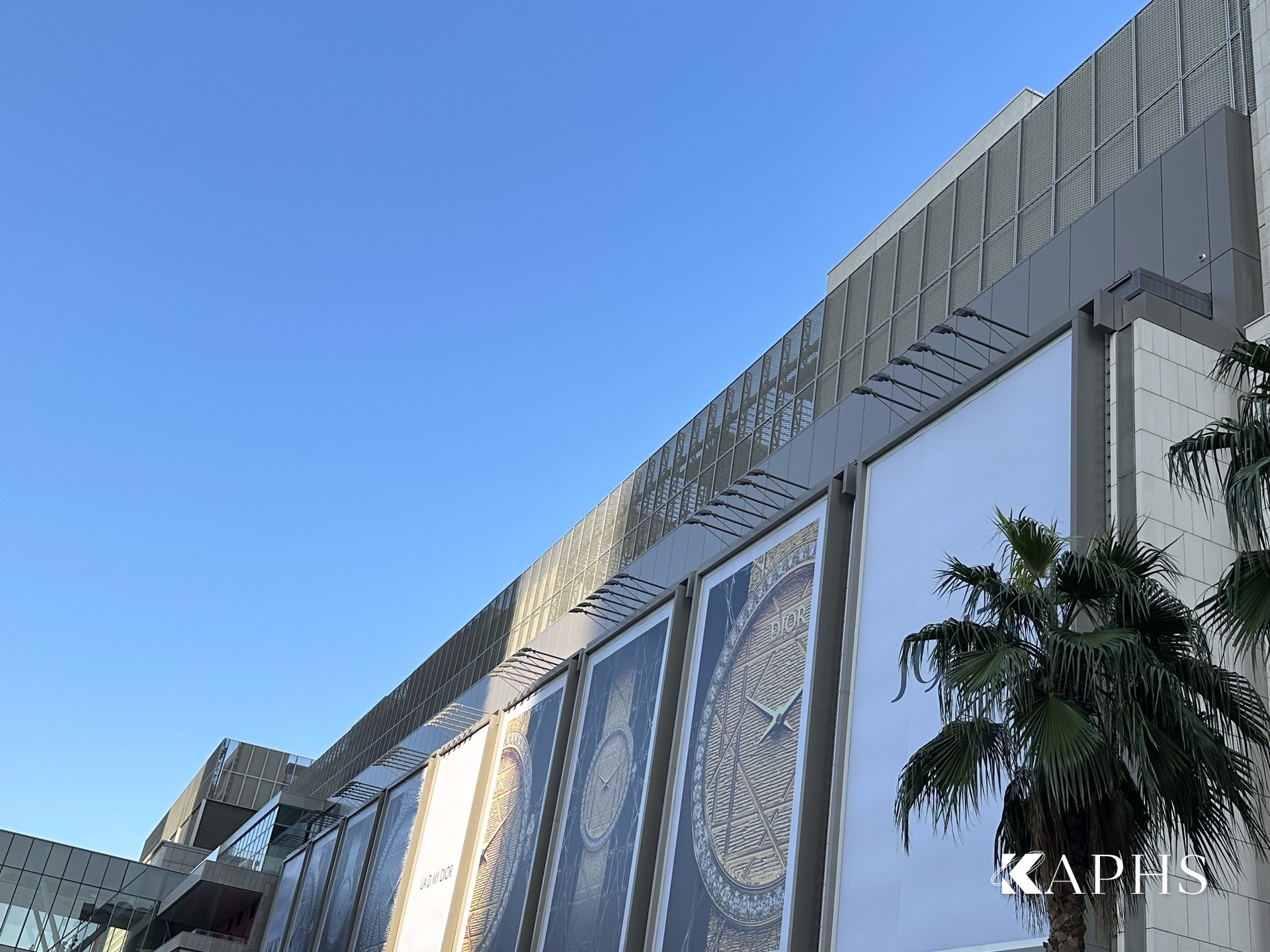 ExpandForm expanded metal mesh rooftop MEP cladding at The Galleria, Al Maryah Island Abu Dhabi — KAPHS
